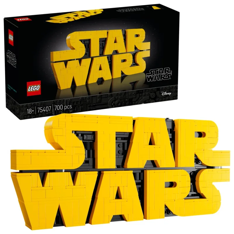 LEGO Star Wars 75407 Logo Star Wars™ z kostek