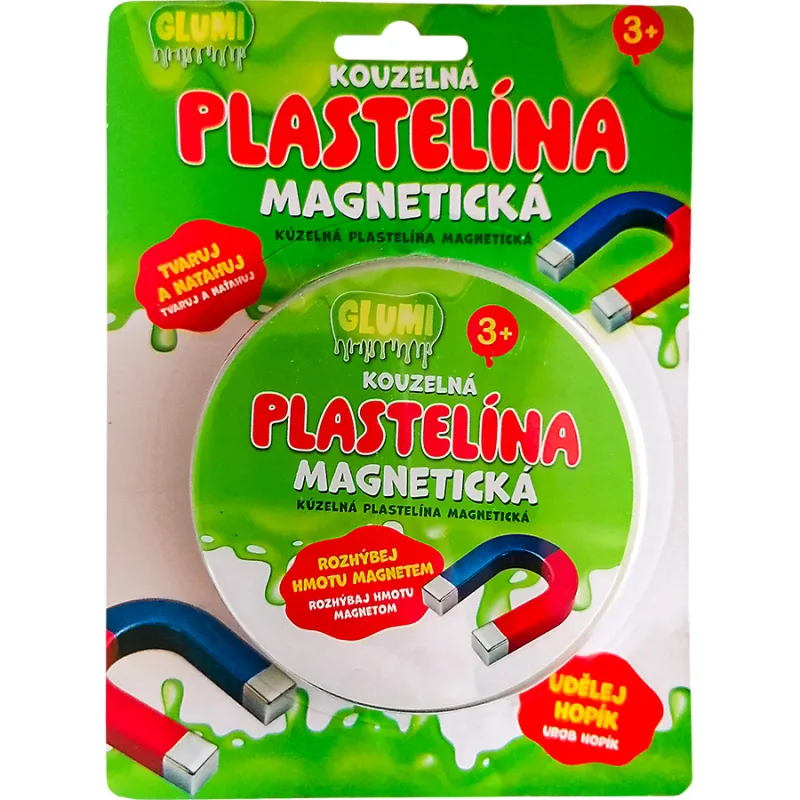 GLUMI Kúzelná plastelína magnetická