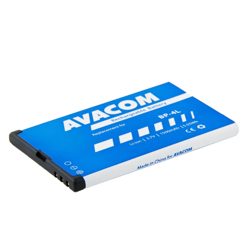 Baterie AVACOM GSNO-BP4L-S1500Aa do mobilu Nokia E55, E52, E90, Li-Ion 3,7V 1500mAh (náhrada BP-4L) GSNO-BP4L-S1500Aa