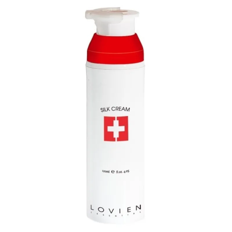 LOVIEN L´OVIEN ESSENTIAL Silk Cream - fluid na poškodené vlasy a končeky vlasov 120ml