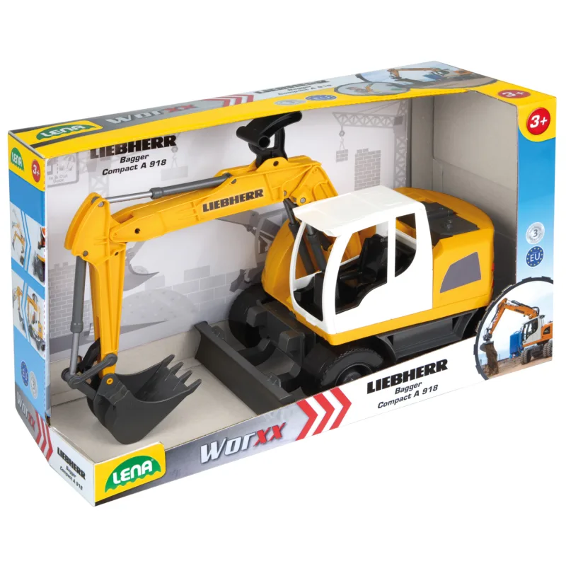 Lena rýpadlo Liebherr A 918 Litronic, dekoratívna lepenka