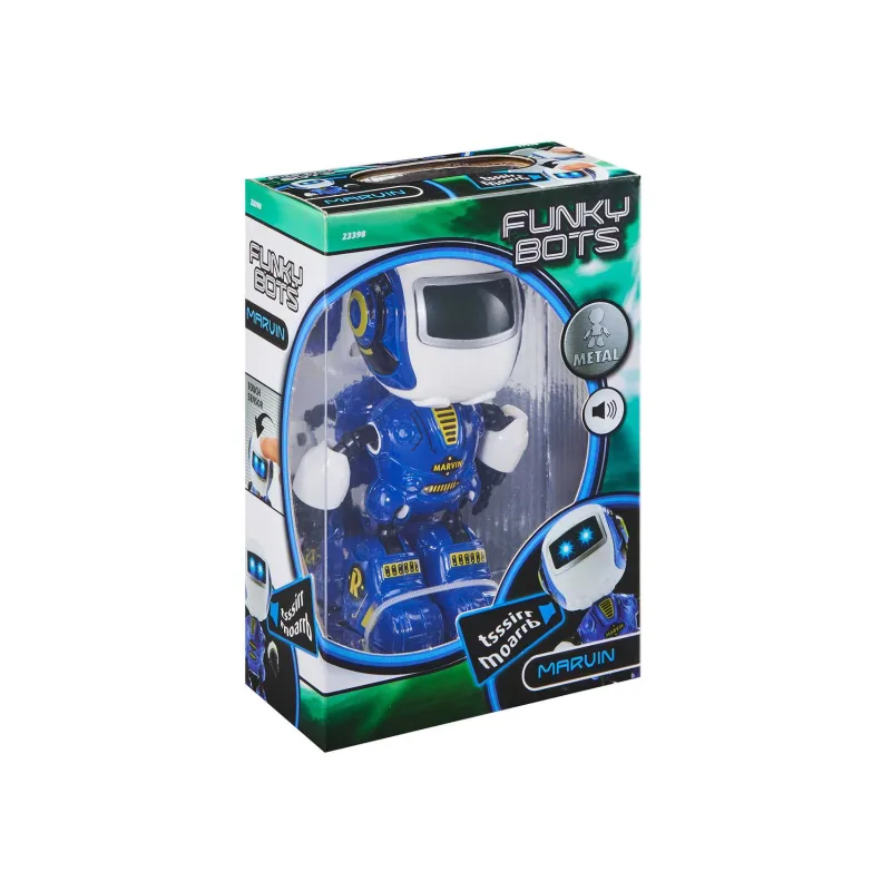 REVELL 23398 Robot - Funky Bots Marvin (modrý)