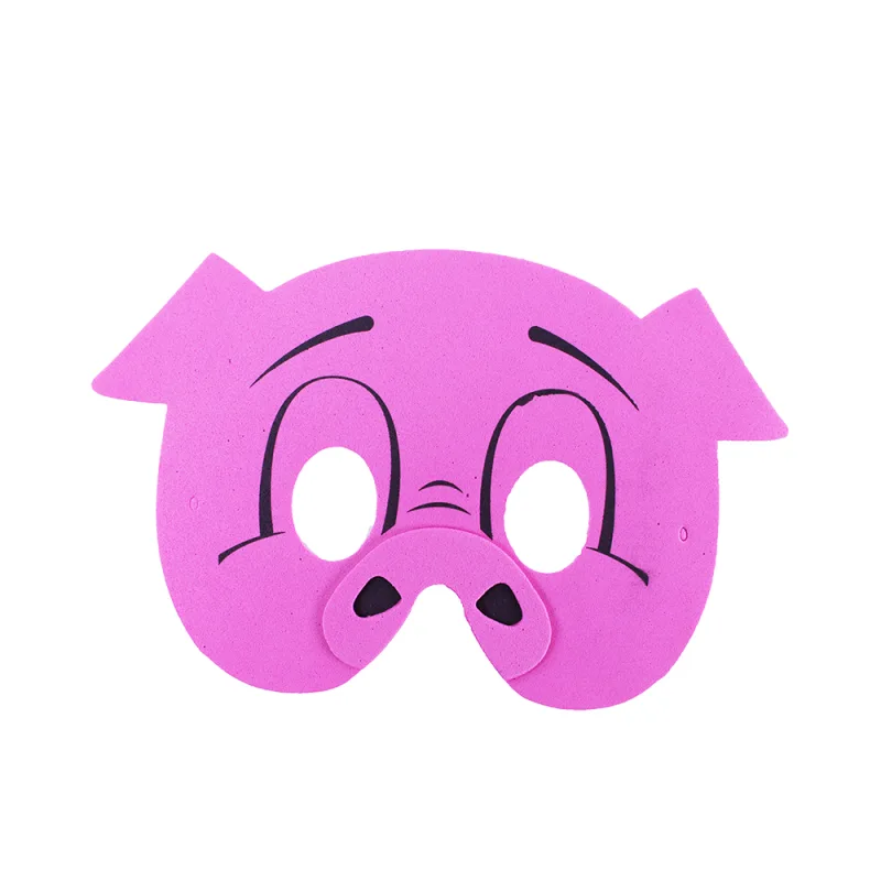 Rappa maska zvieratko 4 druhy, 2ks