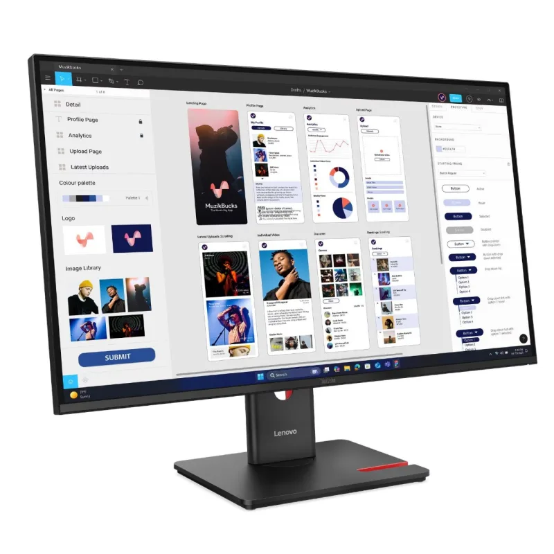 Lenovo T32UD-40 31.5"IPS/16:9/3840x2160/1500:1/350 64B0GAT1EU
