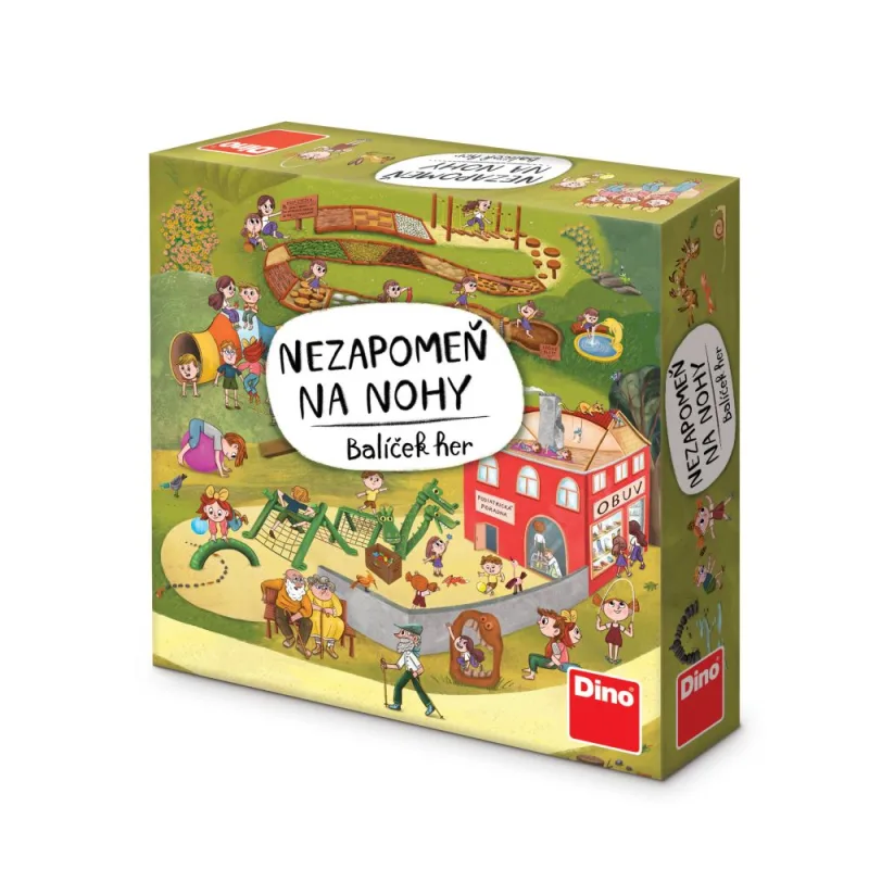 Dino NEZABUDNITE NA NOHY Rodinná hra