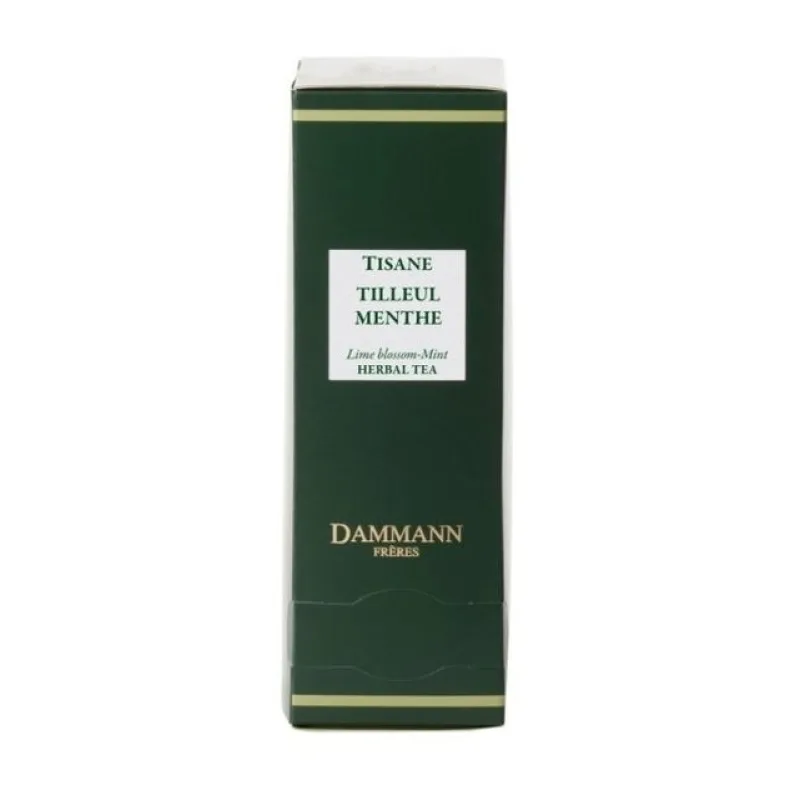 Dammann Fréres Sachets Tilleul Menthe, lipa - mäta 24 x 2 gr.