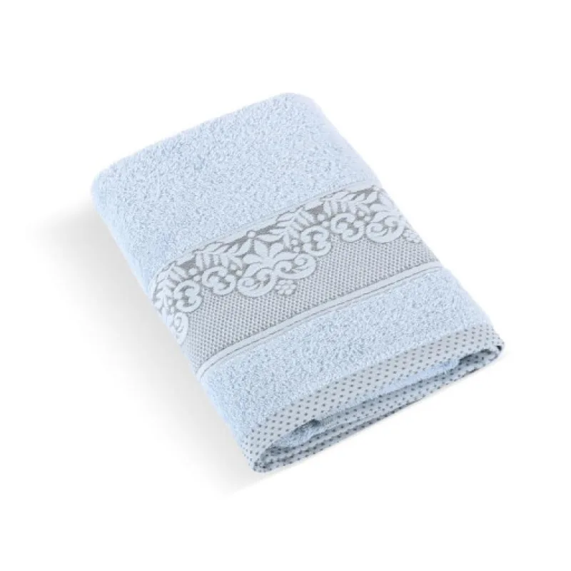 Bellatex Froté osuška kolekce Orchidea, světle modrá - 70x140 cm