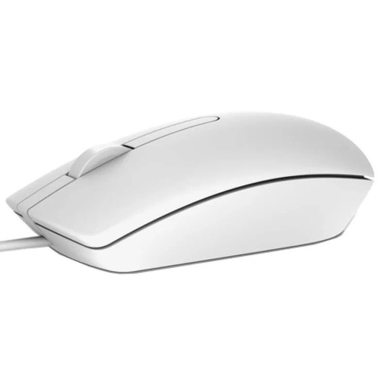 Dell MS116/Kancelářská/Optická/1 000 DPI/Drátová USB/Bílá 570-AAIP