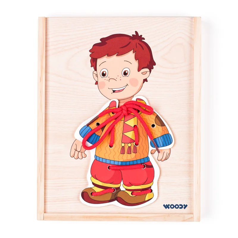 Woody Šnurovacia šatníková skriňa - chlapec