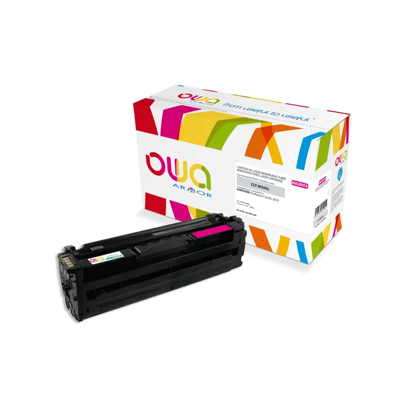 OWA Armor toner kompatibilní s Samsung CLTM505L, 3500st, červená/magenta K15801OW
