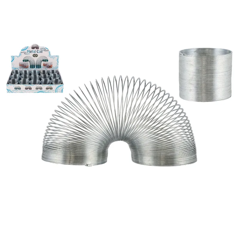 Teddies Špirála/pružina kov priemer 5,5cm vo fólii