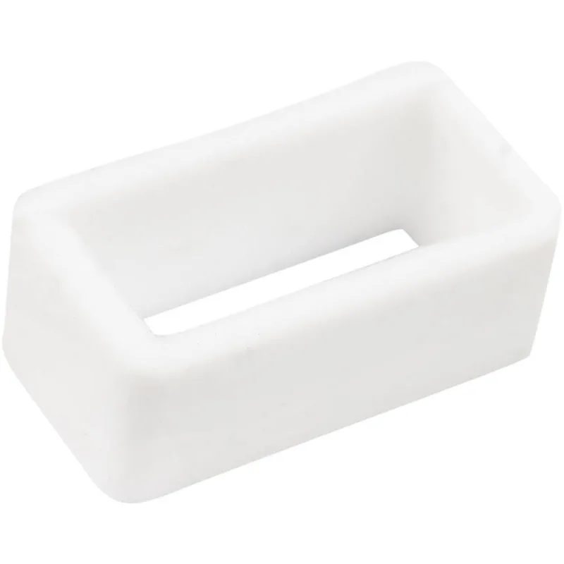 Silikónové pútko k remienku na hodinky 18 mm biele ADANITO PU14-22-18