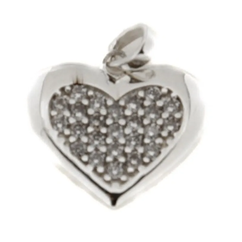 Zlatý prívesok srdce z bieleho zlata KA 2679W, 1.05 g, 1.05 g
