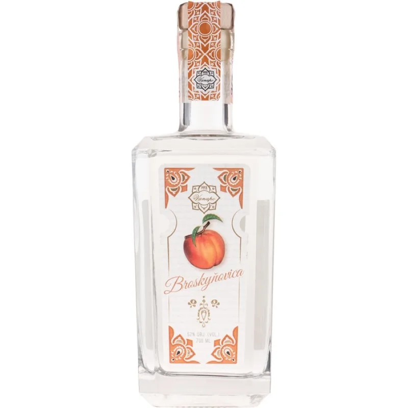 Vanapo Pravá Poctivá Broskyňovica 52% 0,7l
