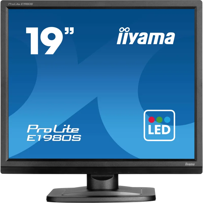 iiyama ProLite/E1980S/19"/TN/1280x1024/75Hz/3ms/Black/3R E1980S-B1