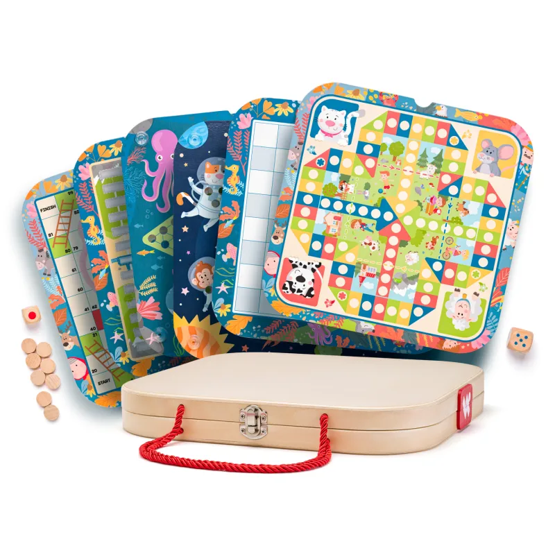 Woody Kufřík se souborem her