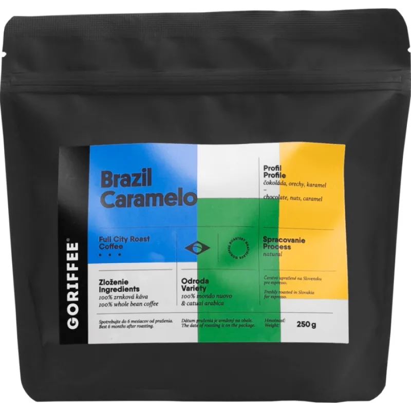 Goriffee Brazil Caramelo Natural Full City 250g