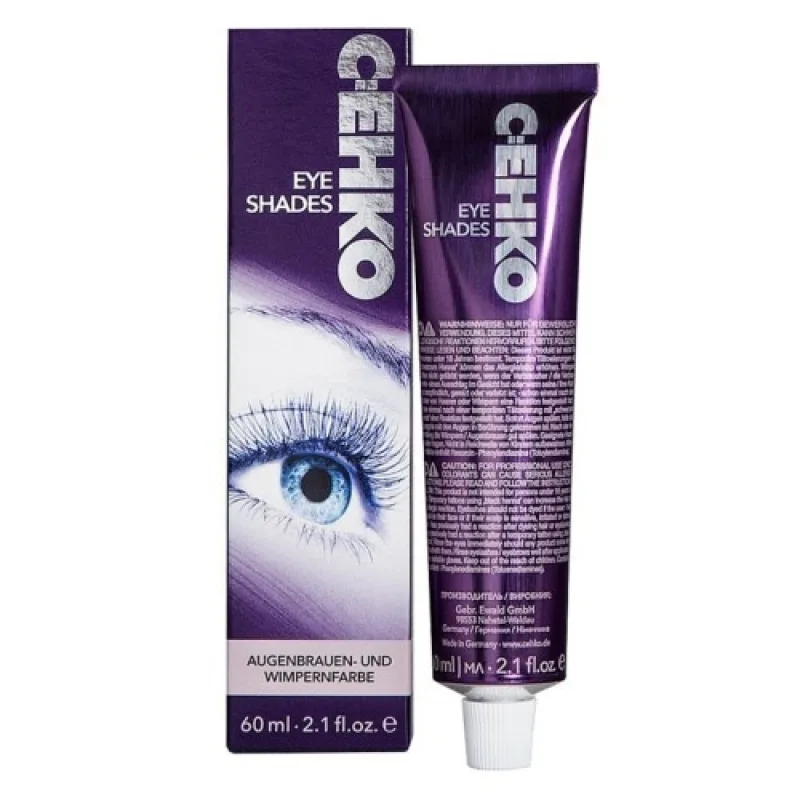 C:EHKO Eye Shades Modročierna - profi kozmeticka farba na obočie a mihalnice - 60ml