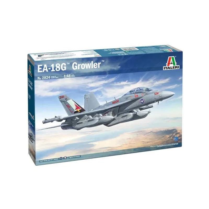 Italeri Model Kit lietadlo 2824 - EA-18G Growler. (1:48)
