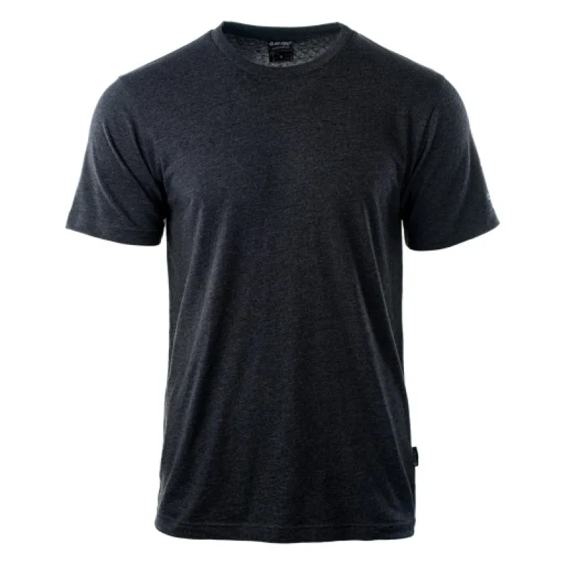 Hi-Tec PLAIN DARK GREY MELANGE Pánské tričko, vel. XXL