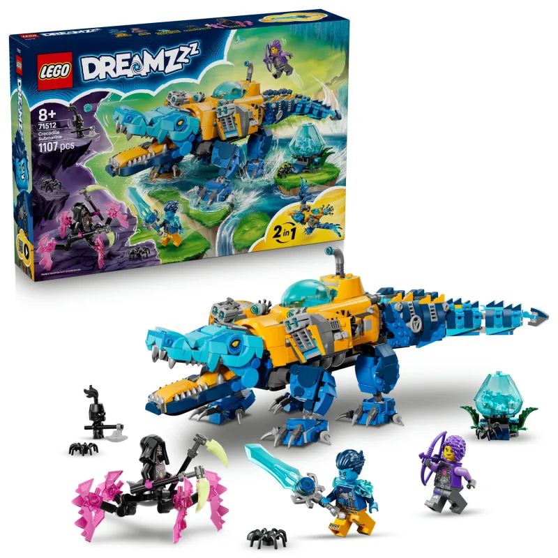 LEGO DREAMZzz 71512 Krokodýlí ponorka