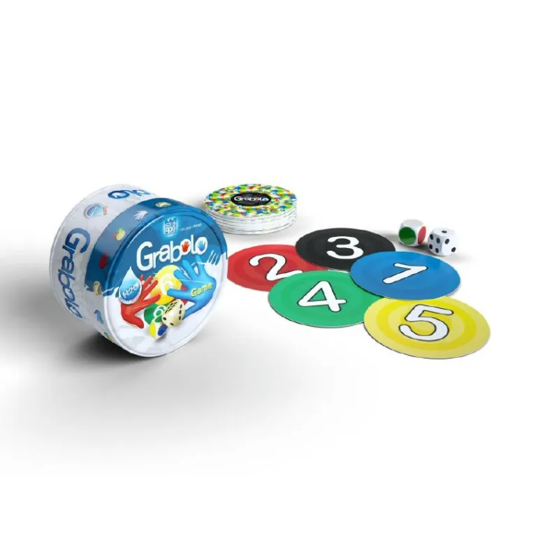 Bonaparte Grabolo spoločenská hra v plechovej krabičke 8x8x5cm 8ks v boxe STRAGOO