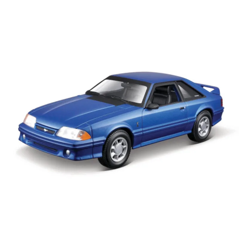 Maisto Stavebnice auta 1993 Ford Mustang SVT Cobra, metal modrá, 1:24