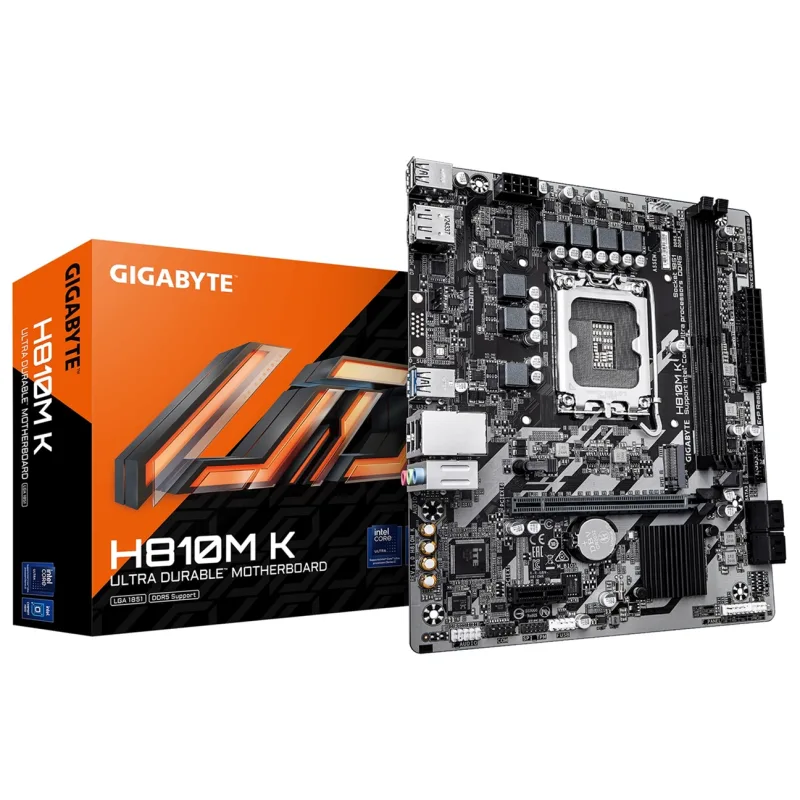GIGABYTE H810M K/LGA 1851/mATX H810M K