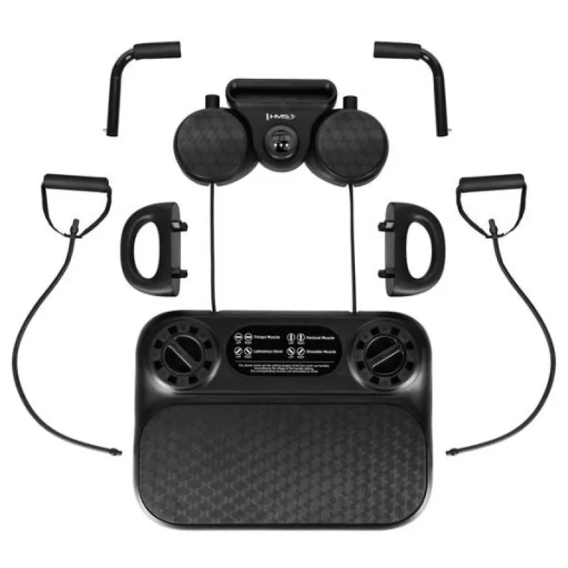 HMS DBP01 Multifunkční tréninková deska na kliky a břicho s expandéry