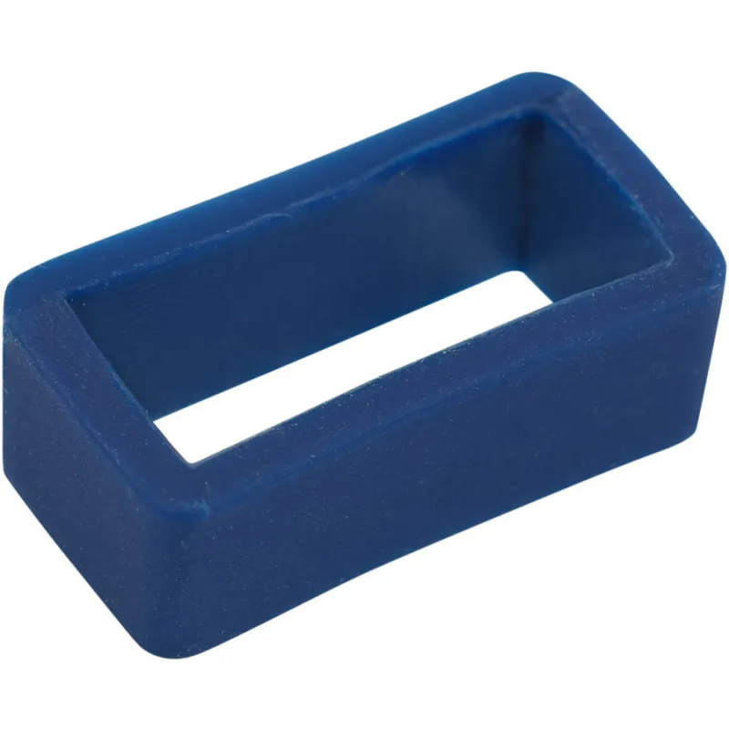 Silikónové pútko k remienku na hodinky 22 mm modré ADANITO PU14-05-22