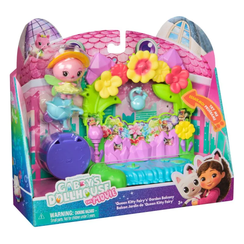 Spin Master GÁBININ KOUZELNÝ DOMEK FILM BALKÓNOVÝ HRACÍ SET ZAHRÁDKA