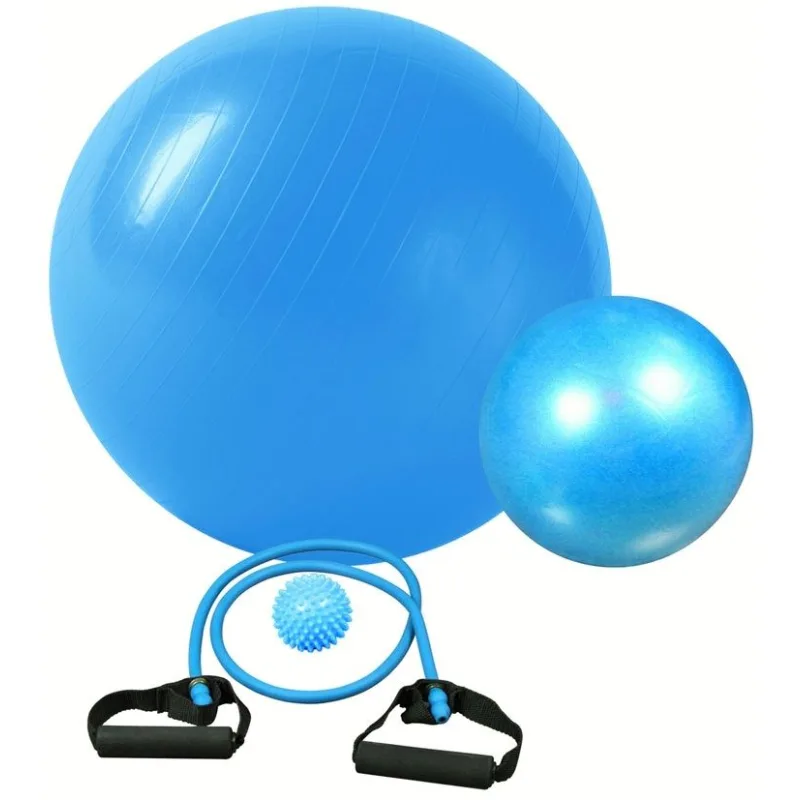 Fitness set rehabilitační D45, Modrý