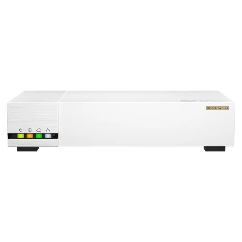 QNAP SD-WAN router QHora-322 (4jádrový procesor, 4GB DDR4 RAM, 6x 2,5GbE, 3x 10GbE, 1x USB 3.2 Gen1) QHora-322