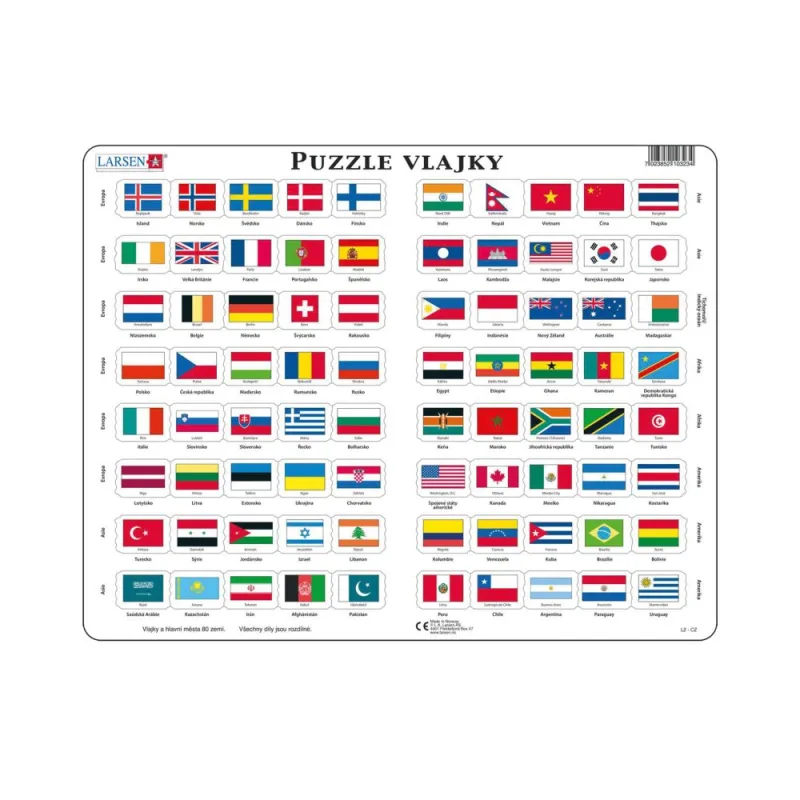 Dino VLAJKY 80 d. EDU Puzzle