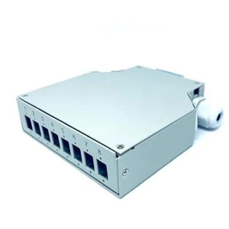 OEM Optický box 8C na DIN lištu 8xSC Simplex