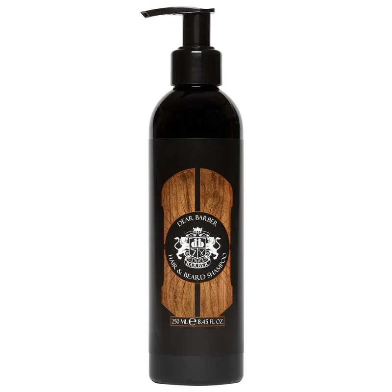 DEAR BARBER Hair And Beard Shampoo 250ml - pánsky šampón na vlasy a fúzy