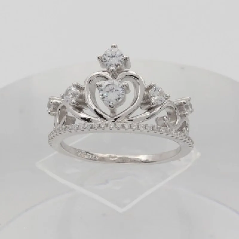 Strieborný prsteň s kameňom KA R2598, 57