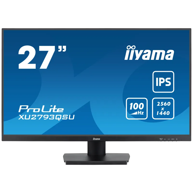 iiyama ProLite/XU2793QSU-B7/27"/IPS/QHD/100Hz/1ms/Black/3R XU2793QSU-B7