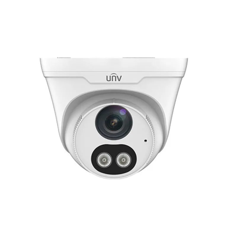Uniview IPC3612LE-ADF28KC-DL, 2Mpix IP kamera, turret, objektiv 2,8 mm (106,7°), IR+bílý přísvit 30m IPC3612LE-ADF28KC-DL