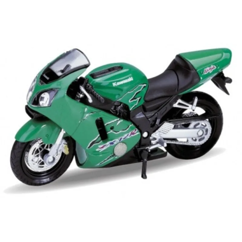 Welly Kawasaki 2001 Ninja ZX-12 R (green) 1:18