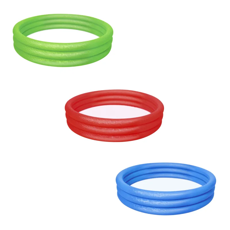 Bestway Nafukovací bazénik červený, modrý, priemer 183 cm, výška 33 cm