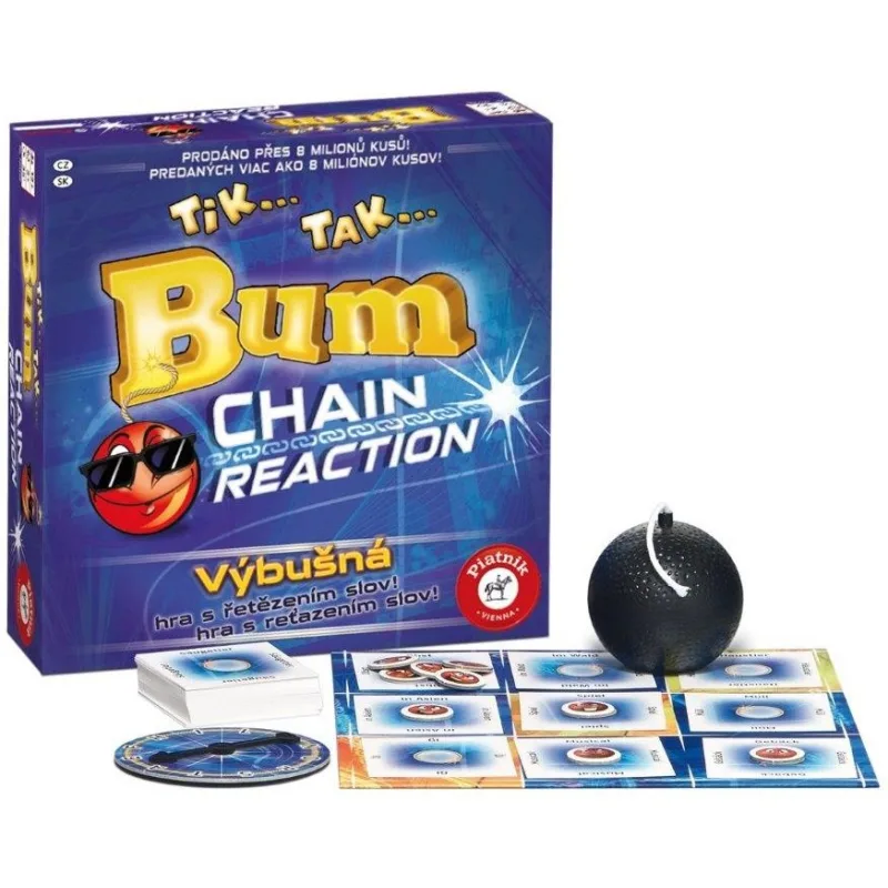 Piatnik Tik Tak Bum Chain Reaction (SK, SK)