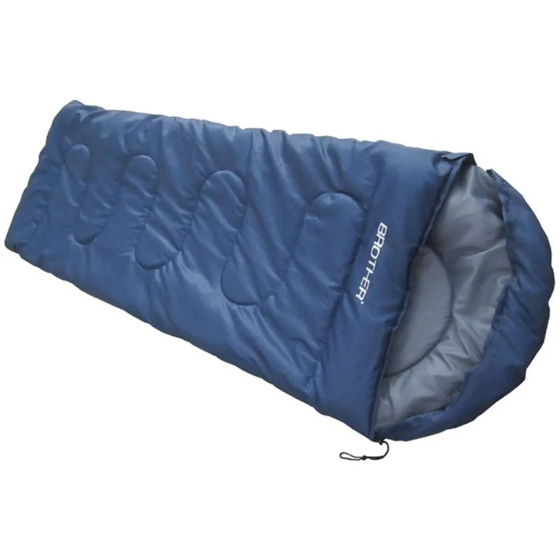 Brother Pilot 1, Dekový spací pytel s podhlavníkem 150g/m2, Modrý
