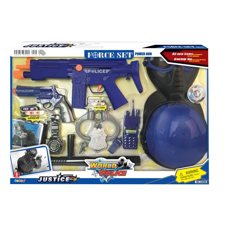 Plejo Mac Toys Policajná súprava Mac Toys s prilbou