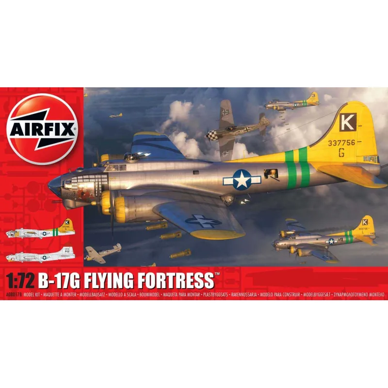 Airfix Classic Kit lietadlo A08017B - Boeing B17G Flying Fortress (1:72)