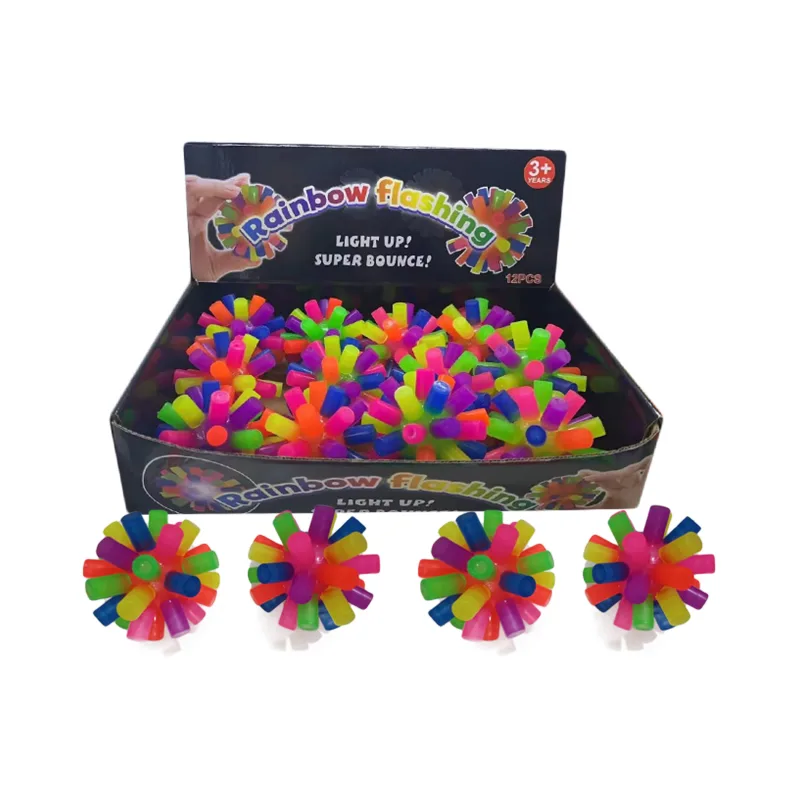 Rappa Loptička s ostňami 8 cm so svetlom