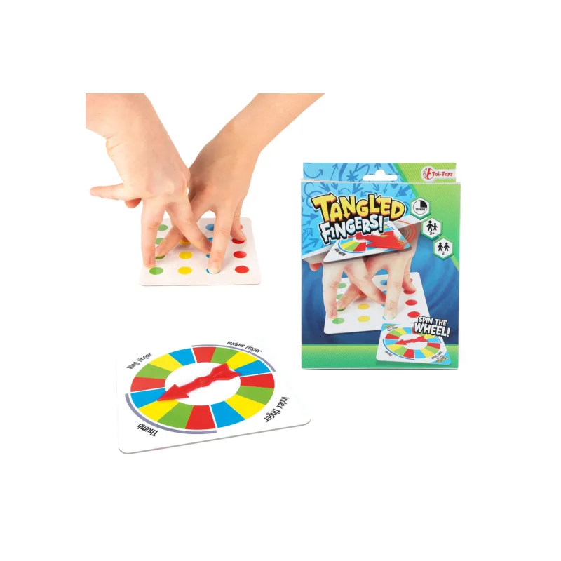 Teddies Hra postrehová prstová v krabičke 13x17cm