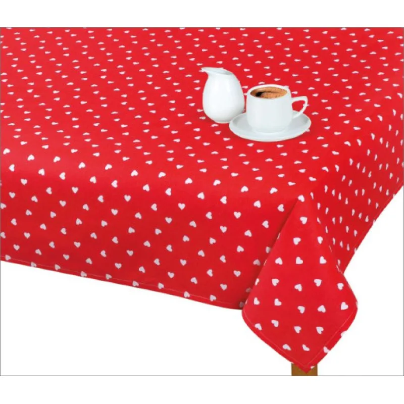 Bellatex Ubrus ADÉLA, Srdíčko - 120x140 cm