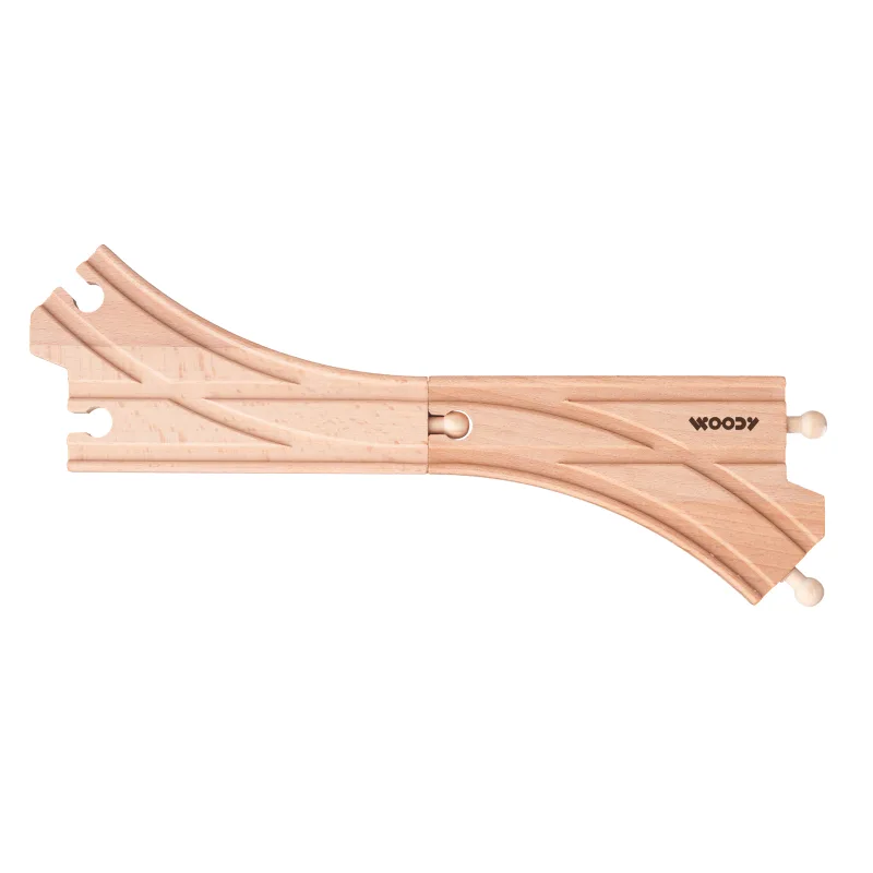 WOODY Príslušenstvo k dráhe - výhybka K 2ks