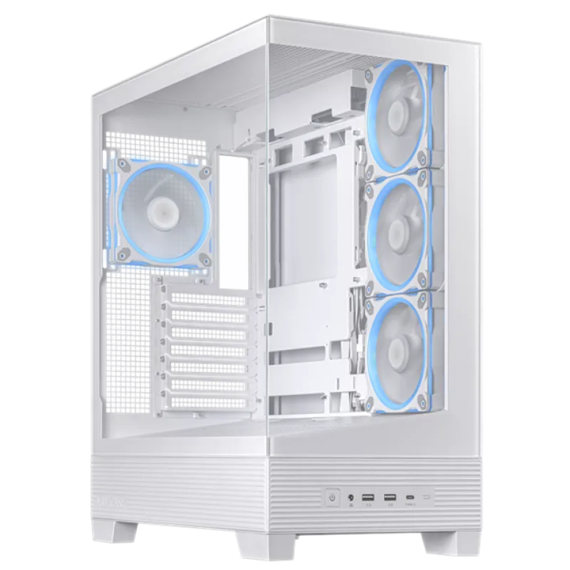 ASUS case A31 PLUS TG ARGB FANS white 90DC00R3-B19000